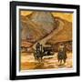 "Westward Tow," May 29, 1948-Mead Schaeffer-Framed Giclee Print