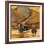 "Westward Tow," May 29, 1948-Mead Schaeffer-Framed Giclee Print