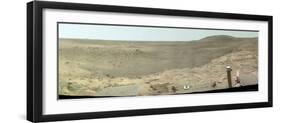 Westward View of Mars, True Color-Stocktrek Images-Framed Photographic Print