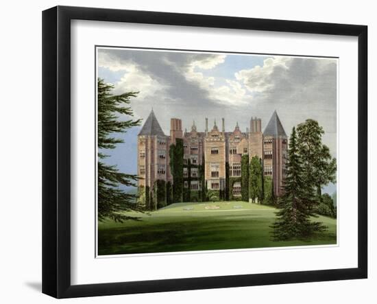 Westwood Park, Worcestershire, Home of Lord Hampton, C1880-Benjamin Fawcett-Framed Giclee Print