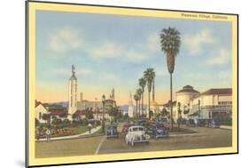 Westwood Village, Los Angeles, California-null-Mounted Art Print