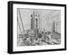 Westwood Works, Peterborough, in Production During the First World War, 1918-Rudolph Ihlee-Framed Giclee Print