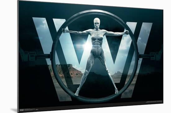Westworld - Key Art-Trends International-Mounted Poster