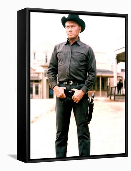 Westworld, Yul Brynner, 1973-null-Framed Stretched Canvas