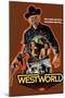 Westworld, Yul Brynner, 1973-null-Mounted Art Print