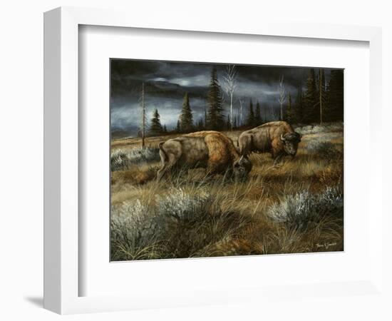 Wet and Stormy-Trevor V. Swanson-Framed Giclee Print