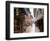 Wet Back Street Scene in Bhaktapur Town, Kathmandu, Nepal-Bill Bachmann-Framed Photographic Print