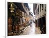 Wet Back Street Scene in Bhaktapur Town, Kathmandu, Nepal-Bill Bachmann-Framed Photographic Print