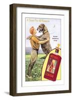 Wet Dog Cologne: A Scent for All Reasons-null-Framed Art Print