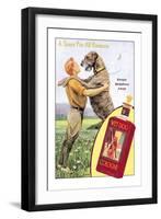 Wet Dog Cologne: A Scent for All Reasons-null-Framed Art Print