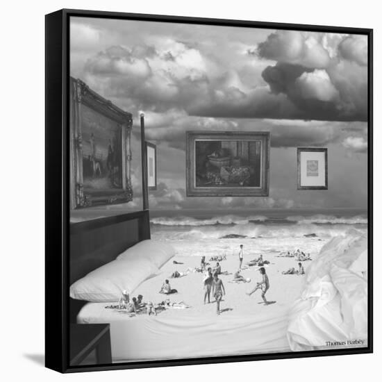 Wet Dreams-Thomas Barbey-Framed Stretched Canvas