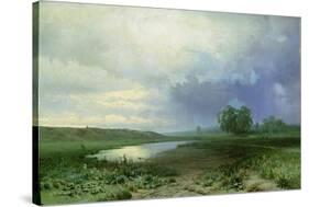 Wet Meadow, 1872-Fedor Aleksandrovich Vasiliev-Stretched Canvas