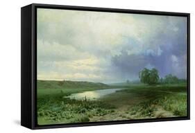 Wet Meadow, 1872-Fedor Aleksandrovich Vasiliev-Framed Stretched Canvas