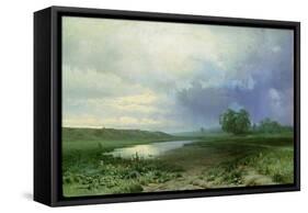 Wet Meadow, 1872-Fedor Aleksandrovich Vasiliev-Framed Stretched Canvas
