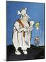 Wet Nurse in 1912, Satirical Cartoon Dedicated to Pope Pius X, 1911, Italy-null-Mounted Giclee Print