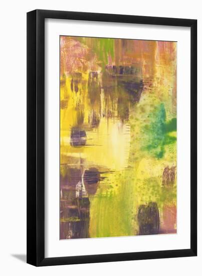 Wet on Wet I-Jennifer Goldberger-Framed Art Print