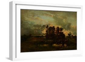 Wet Pasture, C.1870-Narcisse Virgile Diaz de la Pena-Framed Giclee Print