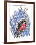 Wet Robin - Child Life-Keith Ward-Framed Giclee Print