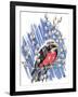 Wet Robin - Child Life-Keith Ward-Framed Giclee Print