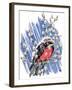 Wet Robin - Child Life-Keith Ward-Framed Giclee Print