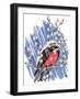 Wet Robin - Child Life-Keith Ward-Framed Premium Giclee Print