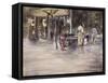 Wet Weather-Mortimer Ludington Menpes-Framed Stretched Canvas