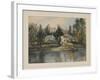 Wetheral Ferry, 1840-43-Samuel Bough-Framed Giclee Print