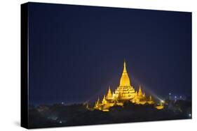 Wetkyi-In-Gubyaukgyi Temple in Bagan-Jon Hicks-Stretched Canvas