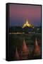 Wetkyi-In-Gubyaukgyi Temple in Bagan-Jon Hicks-Framed Stretched Canvas