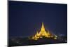 Wetkyi-In-Gubyaukgyi Temple in Bagan-Jon Hicks-Mounted Photographic Print