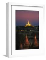 Wetkyi-In-Gubyaukgyi Temple in Bagan-Jon Hicks-Framed Photographic Print