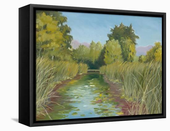 Wetland Sanctuary-Arnie Fisk-Framed Stretched Canvas