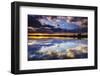 Wetlands at Sunrise, Bosque Del Apache National Wildlife Refuge, New Mexico-Russ Bishop-Framed Photographic Print