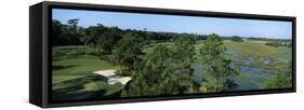 Wetlands in a Golf Course, Cougar Point, Kiawah Island Golf Resort, Kiawah Island-null-Framed Stretched Canvas