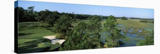 Wetlands in a Golf Course, Cougar Point, Kiawah Island Golf Resort, Kiawah Island-null-Stretched Canvas