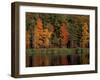 Wetlands in Fall, Peverly Pond, New Hampshire, USA-Jerry & Marcy Monkman-Framed Photographic Print