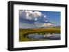 Wetlands pond in the Flathead Valley, Montana, USA-Chuck Haney-Framed Photographic Print