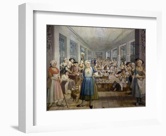 Wetter Brothers Textile Factory in Orange in 1764-null-Framed Giclee Print