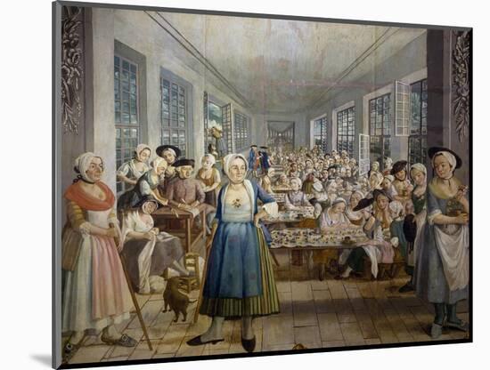 Wetter Brothers Textile Factory in Orange in 1764-null-Mounted Giclee Print