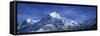 Wetterhorn, Berner Oberland, Switzerland-Peter Adams-Framed Stretched Canvas