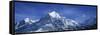 Wetterhorn, Berner Oberland, Switzerland-Peter Adams-Framed Stretched Canvas