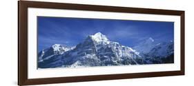 Wetterhorn, Berner Oberland, Switzerland-Peter Adams-Framed Photographic Print