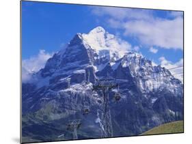 Wetterhorn Mountain, Grindelwald, Bernese Oberland, Switzerland-Hans Peter Merten-Mounted Photographic Print