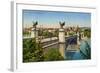 Wettstein Bridge, Basel, Switzerland, C1936-null-Framed Giclee Print