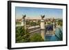 Wettstein Bridge, Basel, Switzerland, C1936-null-Framed Giclee Print