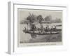Weybridge Regatta, Robinson Crusoe Prize Boat-null-Framed Giclee Print