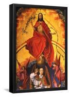 Weydon Christ With the Archangel Michael Art Print Poster-null-Framed Poster