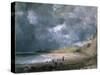 Weymouth Bay, 1816-John Constable-Stretched Canvas