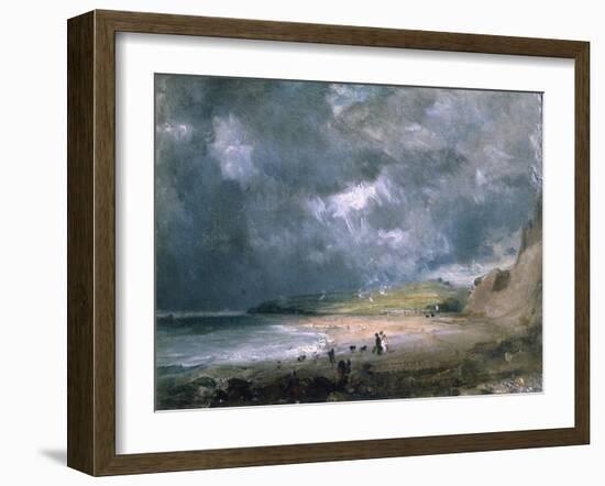 Weymouth Bay, 1816-John Constable-Framed Giclee Print