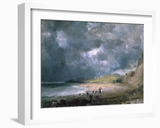 Weymouth Bay, 1816-John Constable-Framed Giclee Print